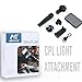 Tattoo Light Tattoo Equipment and Supplies Remove Glare LED Tattoo Photography Video Lights with Clip with LED Beads and CPL Filter Lens for Taking Tattoo Photos