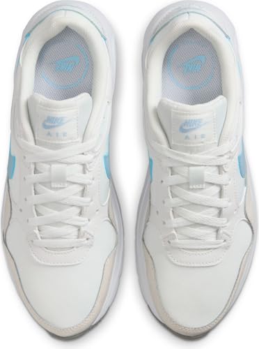 Nike Air Max SC Women's Shoes (CW4554-126, Summit White/Light Orewood Brown/White/Light Armory Blue) Size 8