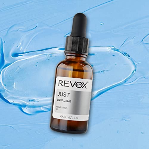 Revox B77 Just Squalane Serum Oil Moisturizer - Nourishing Oil For Face & Neck – 3-In-1 Facial Oil To Brighten, Hydrate, Firm And Reveal Radiant Skin – 30 Ml Bottle #TOP3