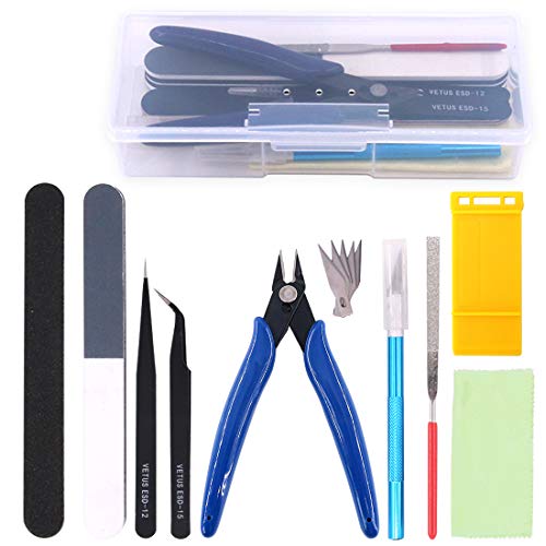 Rustark 10Pcs Model Tools Craft Set Modeler Building Kit for Gundam Basic Model