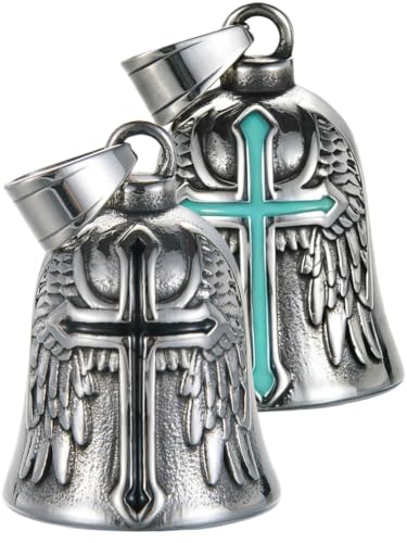 Image of Motorcycle Bell Guardian Angel Gremlin Lucky Charm Gift For Riders
