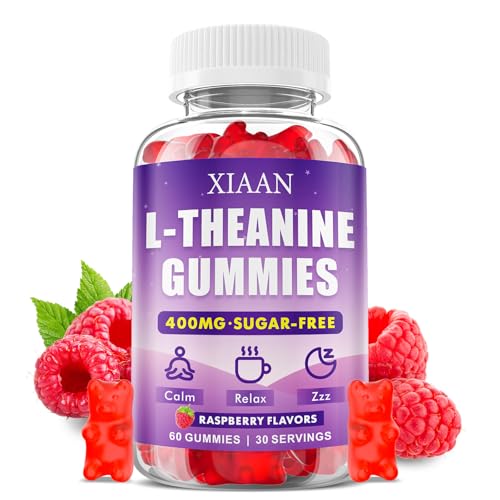 XIAAN L-Theanine Gummies for Kids & Adults, L'Theanine...