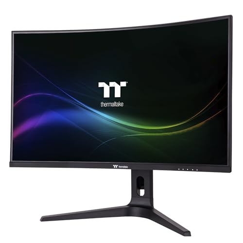 Image of Thermaltake TGM-V32CQ Gaming Monitor /32in /CurveQHD 2K 1440P /170 Hz Refresh Rate /Black, GM-GCE-32CEQB-US