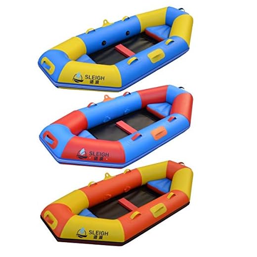 Excursion Schlauchboot-Set Mit Aluminiumrudern Und 2 Aufblasbaren Sitzkissen (3-Personen-Modell), Angler Und Freizeit-Sitzkajak Für Leichte Angelausflüge ( Color : Pack of 3 (three colors) )