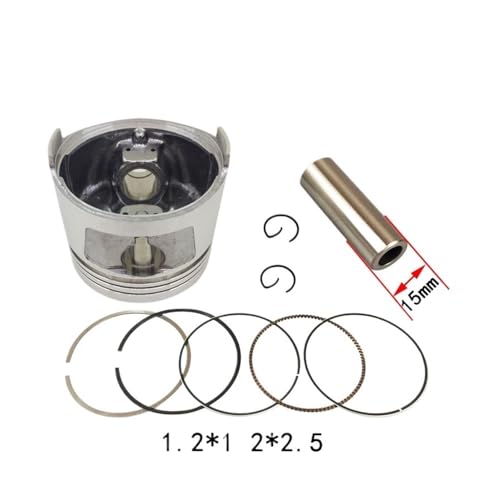 Cilindro CG150 62 mm de alta resistencia para motocicleta CG125 negra 6