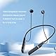 Bluetooth-Kopfhörer mit Nackenbügel, Geräuschunterdrückende In-Ear-Ohrhörer mit Magnetischem Nackenbügel und Atmungsaktivem Umgebungslicht, wasserdichte, Schweißfeste, Kabellose