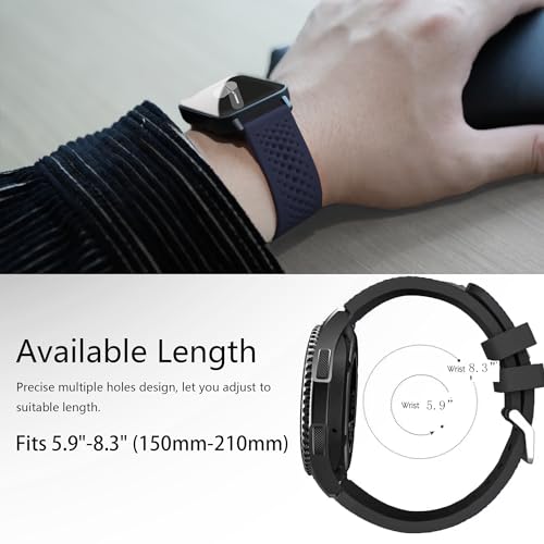 Correa Silicona 22mm Compatible YMZ Smartwatch miniatura 2