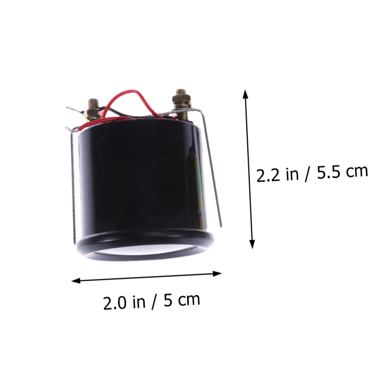 Universelle 12v 52mm Öldruckanzeige für Autos, Kunststoff