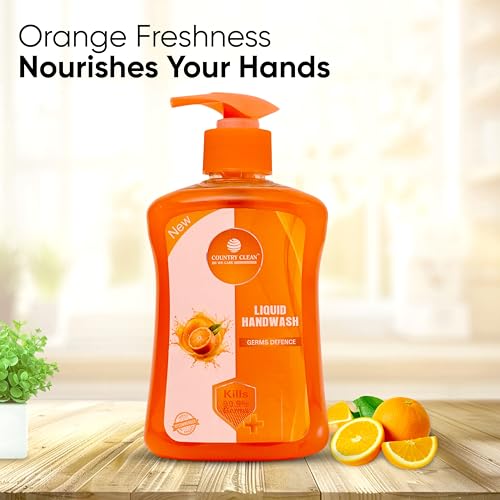 Image of Liquid Handwash - 250ml, Germ Protection and Antibacterial Hand Wash, Soft on Hands with Refreshing Fragrance, Suitable for All Skin Types, Ideal for Daily Use