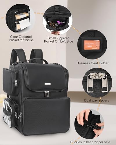 Relavel Heat-Insulated Hair Stylist Backpack