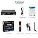 GTMEDIA V7PLUS HD Free to air Satellite Receiver FTA DVB-S2/T2 Built-in Galaxy 19 Digital TV Sat Decoder with Antenna WiFi USB Full HD 1080P H.265 HEVC Support YouTube PVR CCcam