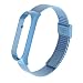 Produktbild HNQH Für Xiaomi Mi Band 5 Armband, Mi Band 5 Metallarmband Ersatzgurte Bracele, verstellbares Edelstahlarmband
