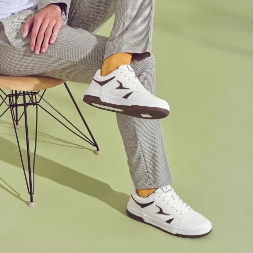 Image of YOHO Men's Sneakers Flo | Stylish & Comfortable | Low Top, Lace Up Casual Shoes for Man /Gents