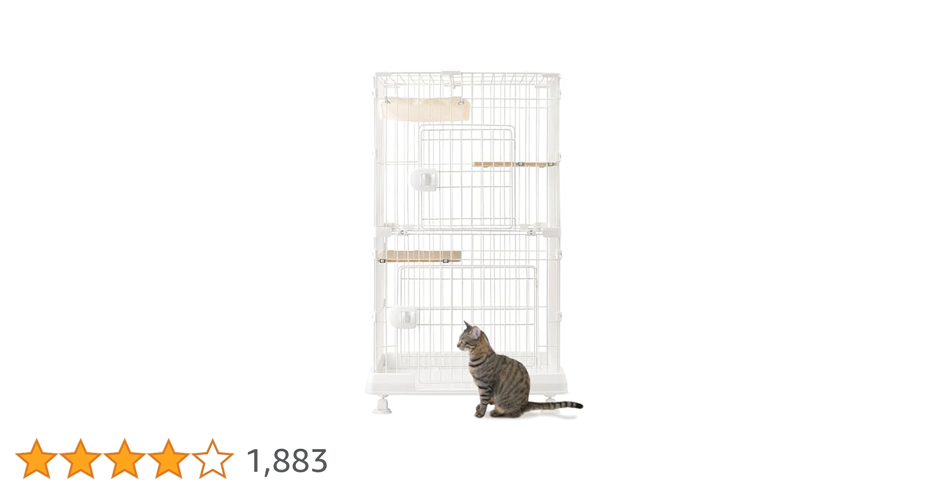 ホワイトキャットケージ 2段構造 Amazon.co.jp: アイリスオーヤマ スリムケージ 2段 ホワイト 猫