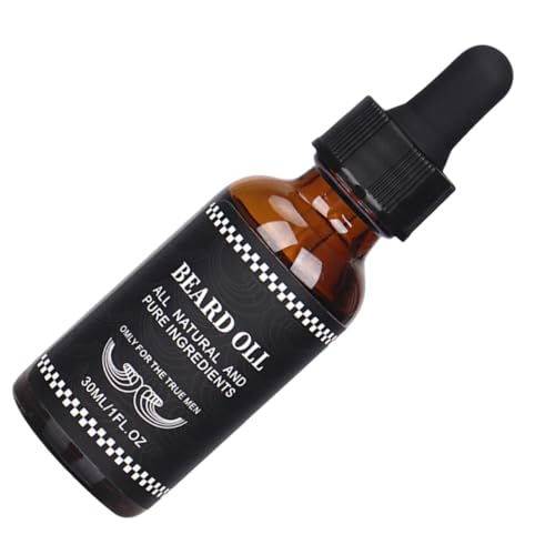 ARTSEWPLY Aceite para Barba y Bigote Hombre Hidratante y Nutritivo Alivia Picazón y Caspa Fortalece Crecimiento Suaviza y Controla Encrespamiento Cuidado Diario para Barbas Saludables