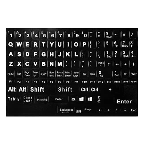 English Keyboard Stickers,Full Size Replacement English...