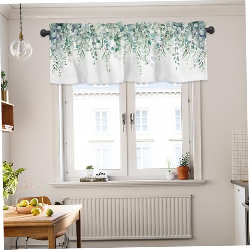 Cenefas para cortinas de cocina que visten tus ventanas oscuras con luz 5