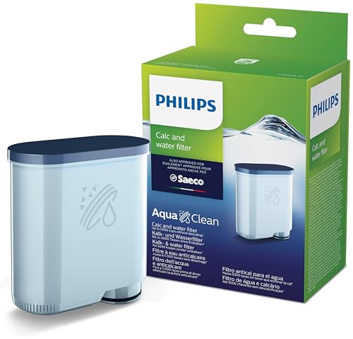 Philips AquaClean Kalk- und Wasserfilter für Espressomaschine, Kein Entkalken bis 5000 Tassen,...