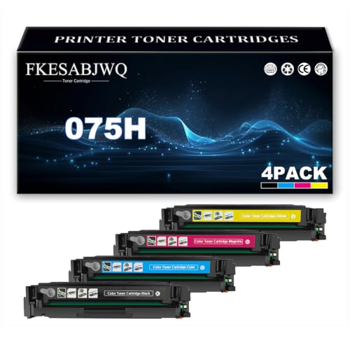 Cartouches toner 075H à haute densité pour des impressions laser Canon nettes