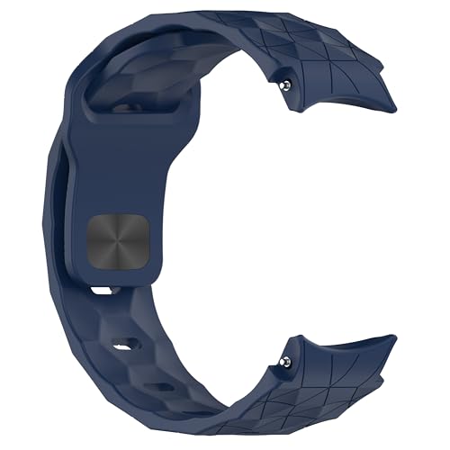 Image of WRIGSS Silicone Strap Compatible with Samsung Galaxy Watch 7 6 5 4 FE - No Gap Football Texture Band, Soft & Durable Replacement Wristband for 40mm 44mm Standard & Classic Models - Men & Women