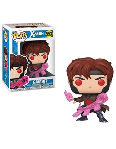 Funko Pop! Marvel: X-Men Classic – Gambit with Cards Vinyl Bobblehead