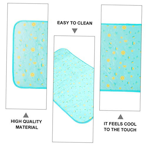 Mipcase Tapete De Dormir Reutilizável Para Canis Tecido Gato Céu-Cães Azul X Respirável Gatos Legais