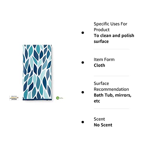 Norwex Window Cloth In Limited Edition Leaf Pattern #TOP1