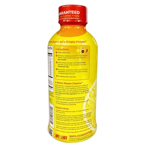 48-Hour Master Cleanse Drink, Weight Loss Supplement, Appetite Suppressant, Maple Syrup & Cayenne Pepper Flavored Lemon Juice, Nutrient Rich, Pre-Mixed Concentrate (16 fl oz) - Image 3