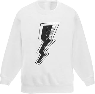 Azeeda 'Lightning Bolt' Kid's Sweatshirt/Jumper (7-8 Years) (KW00010623)