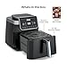 Ninja | Air Fryer Pro XL | 6.5QT Capacity fits up to 9lbs of Wings| 7-in-1 Max Crisp, Broil, Air Fry, Roast, Bake, Reheat & Dehydrate | Dishwasher Safe Parts | Space Saving | Grey | AF182AMZ