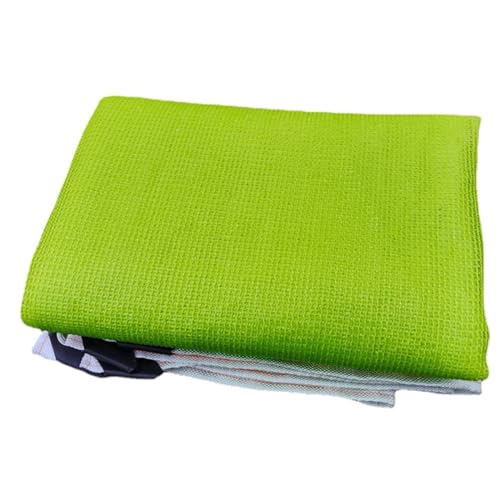 Tela de Sombra para Exteriores Anti-Calor con Ojales y Lona Verde