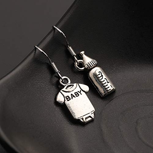 Image of CHOROY Mommy to Be Bracelet Expectant Mother Bracelet New Mom Gift Pregnancy Announcement Gift for Mother-to-be (Mommy to be earrings)