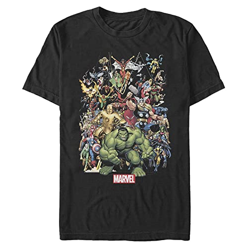 T-shirt Marvel Heroes pour homme parfait pour un look geek et urbain