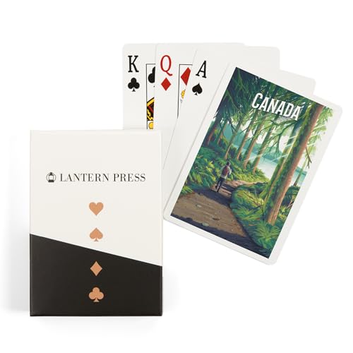 Canada Walk in The Woods Baraja Poker 52 Cartas