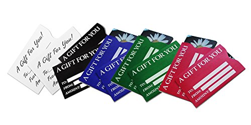 Gift Card Sleeves Variety Pack - 10 Pack