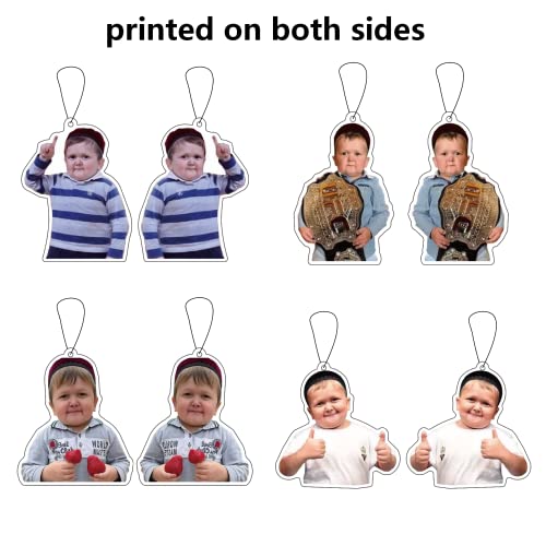 6Pcs Hasbulla Meme Car Air Freshener Funny Hanging Air Freshener For Car Accessories Decor #TOP6