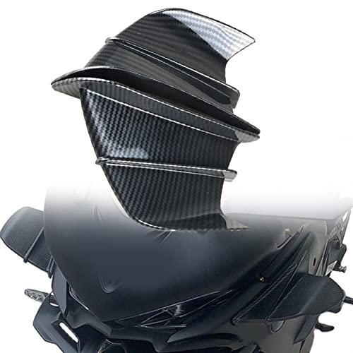 Aileron moto aérodynamique Suzuki GSR750 pour stabiliser le train avant léger