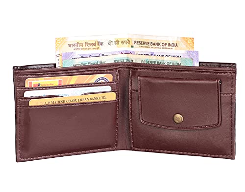 Image of Stylish Black Brown and Tan Bi fold Wallet Combo Pack of 3 Wallets for Men and Boys