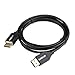 immagine 3LINKUP - Cavo DisplayPort DP8K (Certificato VESA) HBR3 DSC 1.2 | 8K 5K 4K 3K 2K | 60 120 144 240 Hz | UHD QHD FHD | Ad Estrema Alta Velocità | Placcato Oro | 34AWG Robusto - 2 Metri