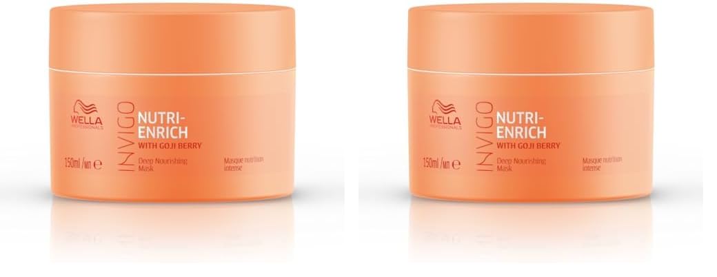 Wella Professionals Invigo Nutri-Enrich Hair Mask | 150 ml | Nourishing, Hydrating Hair Treatment for Dry & Damaged Hair |...