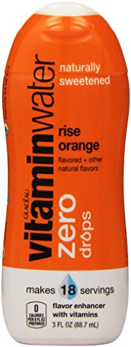 Vitamin Water Zero Drops Rise Orange 3 oz
