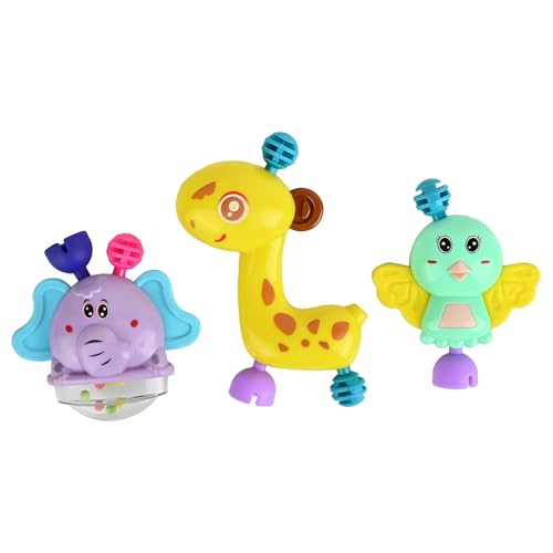 Image of PLAY & GROW Primum Quality Baby Rattle - Pack of 03 | Newborn Rattle Gift Set for Boys & Girls | Safe & Colorful Infant Toys for Early Learning & Sensory Play | Ideal Gift Pack for 0-24 Months Babies