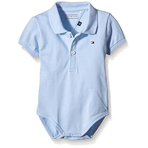 Tommy Hilfiger BABY BASIC POLO BODY S/S baby-jongens rompertje