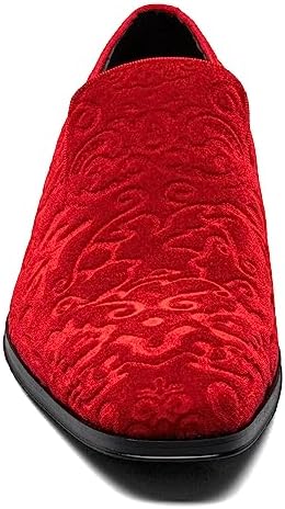 STACY ADAMS Men's, Saunders Loafer RED Bean 12 M | Image 2