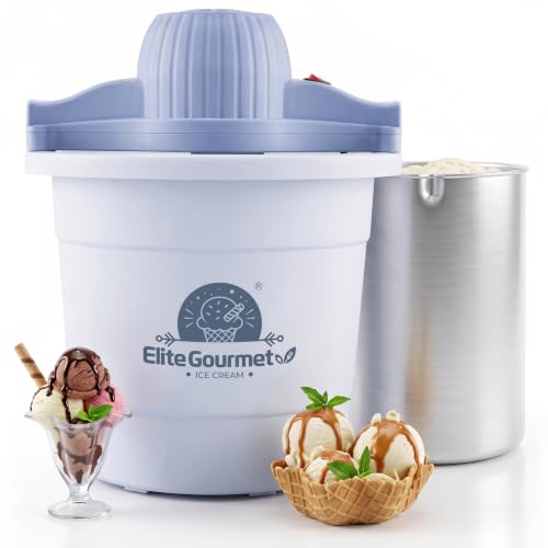 Elite Gourmet 4Qt Ice Cream Maker