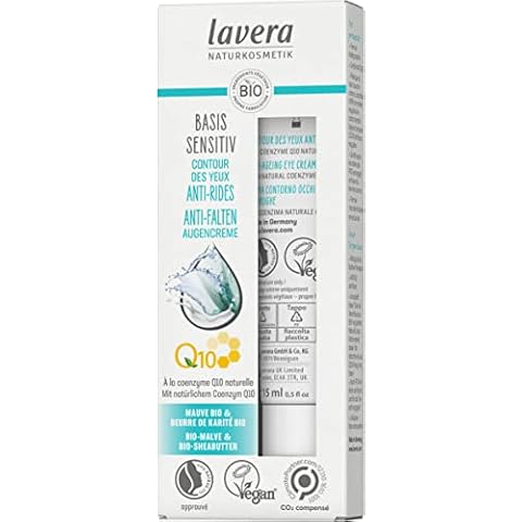Crema de ojos antiarrugas lavera con coenzima Q10 Cover