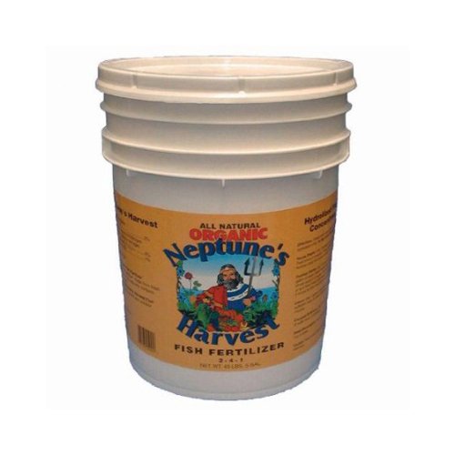 Neptune s Harvest Fish Fertilizer - Orange Label - 5 Gallon