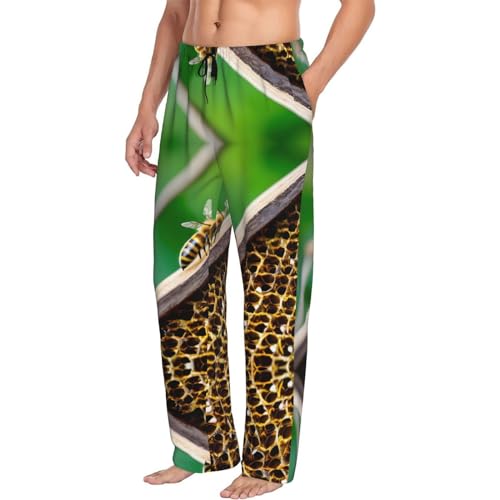 Pantalon de pyjama imprimé abeilles ample pour ne plus être serré