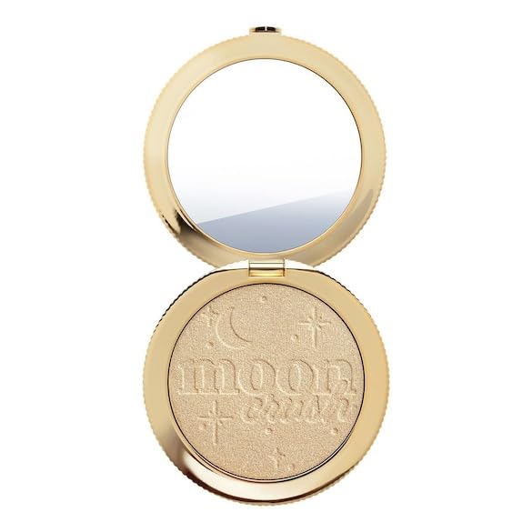 Moon Crush Highlighter - Sheer Glossy Multi-Use Powder Shooting Star - Champagne NET WT. 0.24 OZ. / 7.0 g