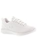 Skechers Sport Women's Synergy 2.0 Fashion Sneaker, White/Silver, 7 M US